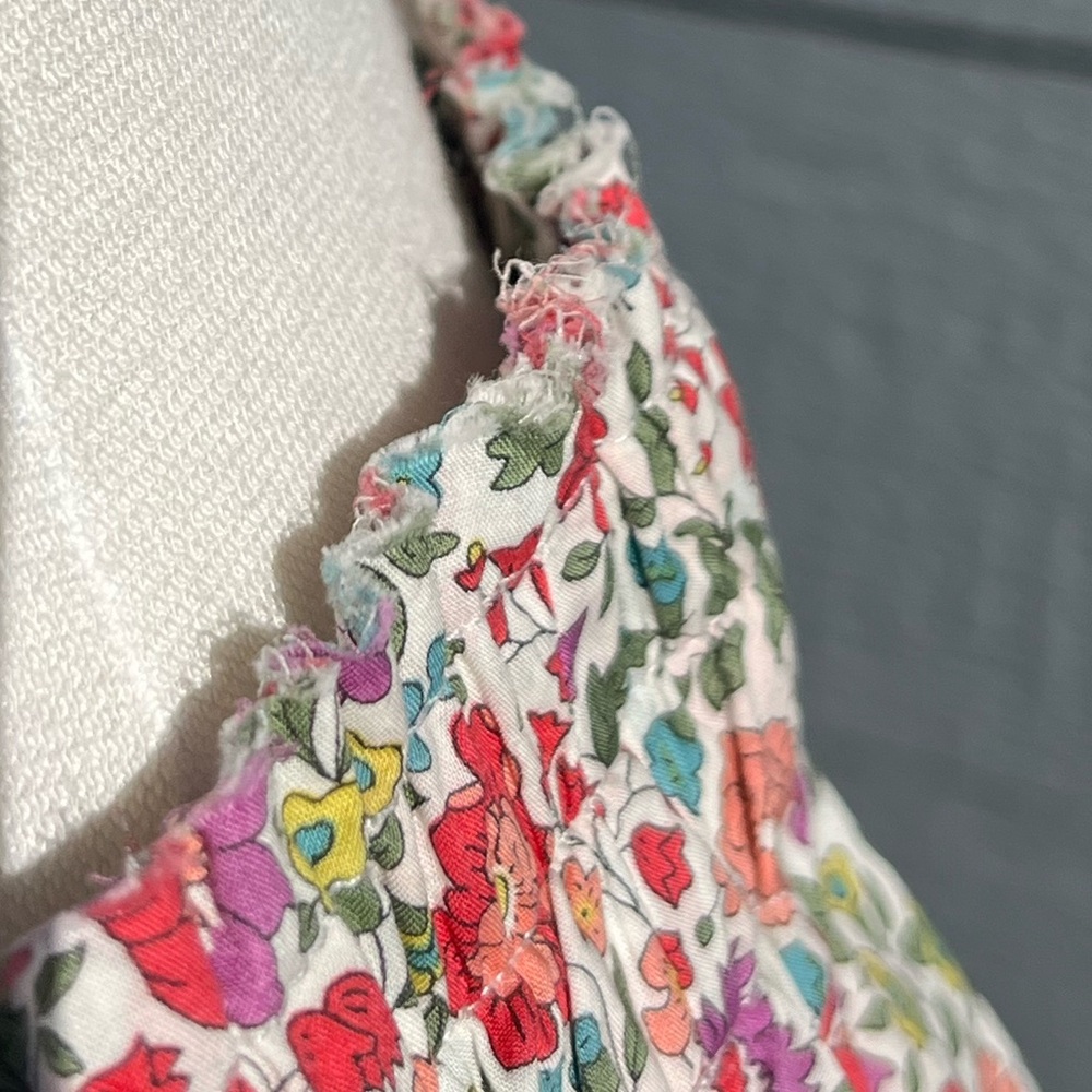 LOVESHACKFANCY X LIBERTY Floral Ruffle Mini Skirt NWT - Picture 8 of 10